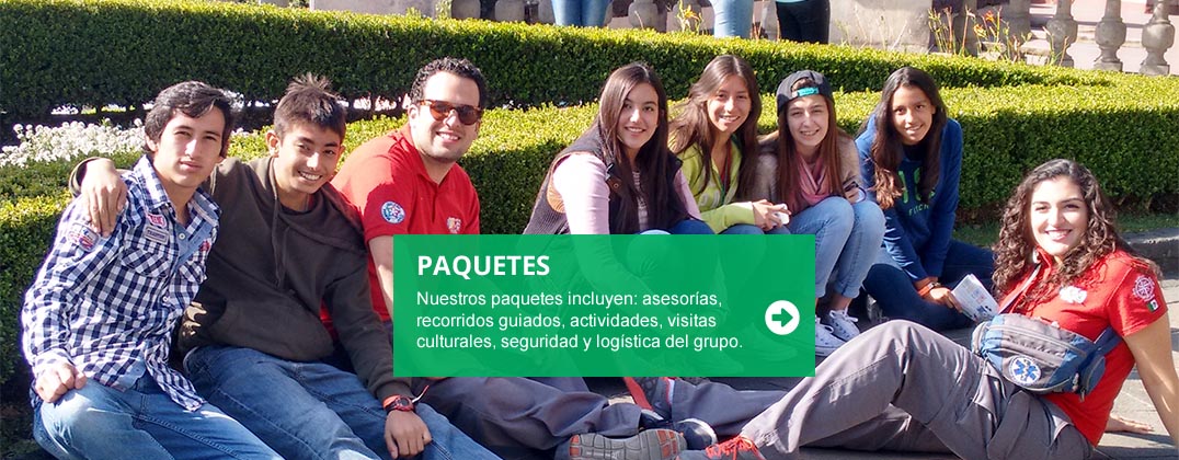 Paquetes de viajes escolares